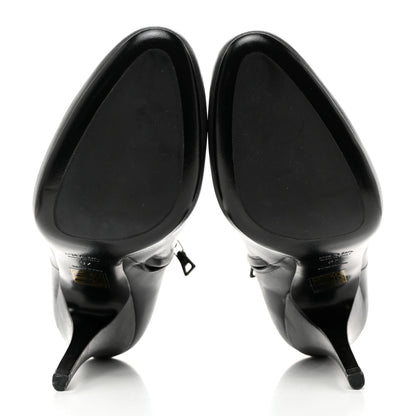 Prada Vitello Ankle Boots 37 Grey 5 of 7