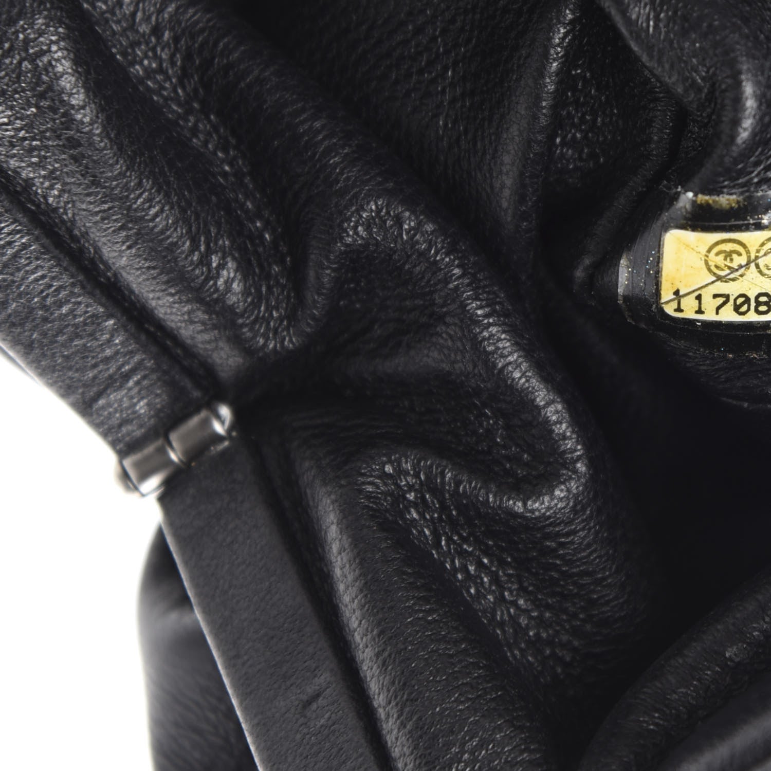 Chanel Lambskin Monte Carlo Clutch Black 9 of 11