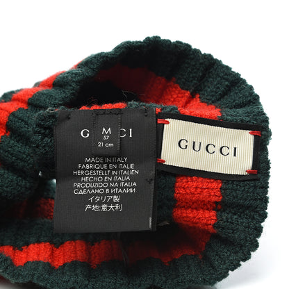 Gucci Wool Knit Web Headband M 5 of 5