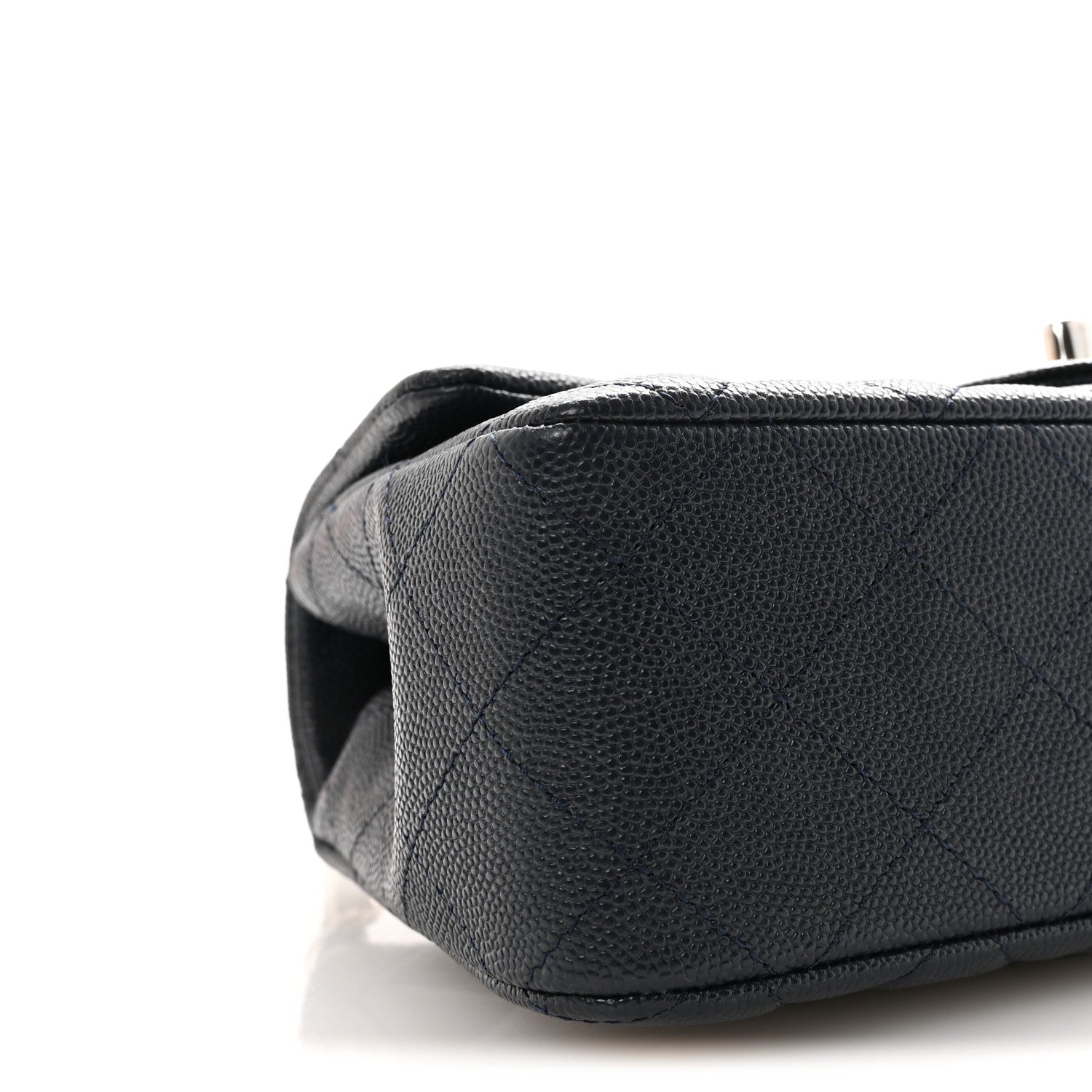 Chanel Caviar Quilted Mini Rectangular Flap Navy 8 of 10