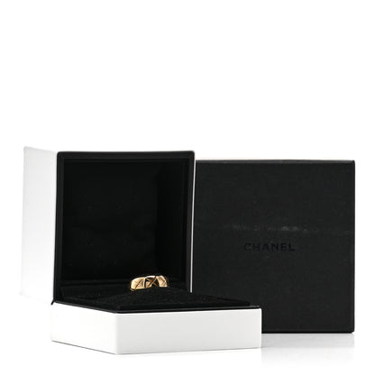 Chanel 18K Yellow Gold Small Coco Crush Ring 53 6.5 5 of 5