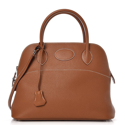 Hermes Taurillon Clemence Bolide 31 Gold 1 of 9