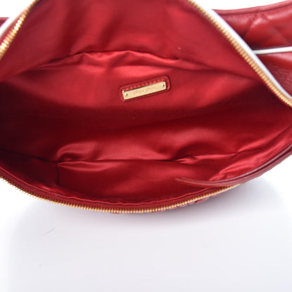 Miu Miu Nappa Matelasse Belt Bag Fuoco Cannella 7 of 10