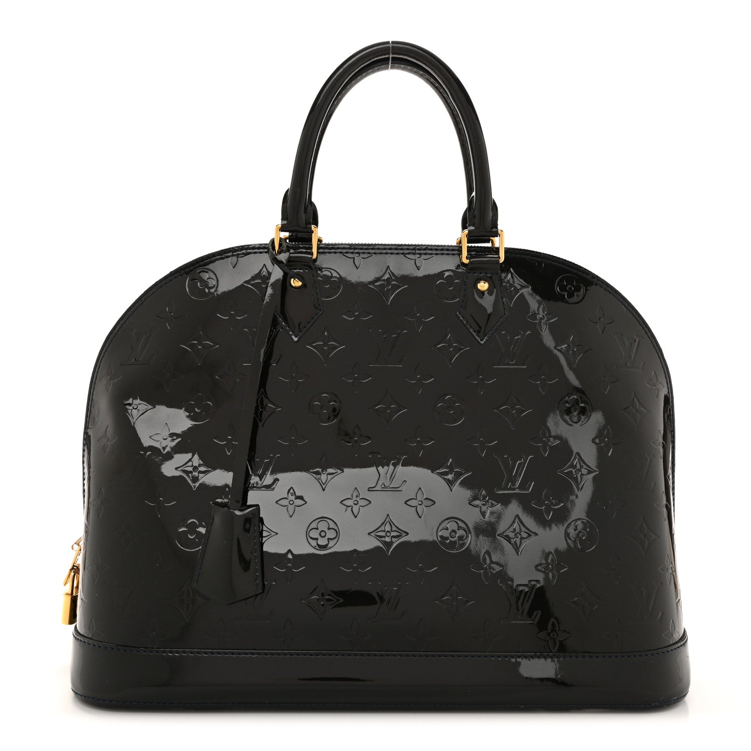 Louis Vuitton Vernis Alma GM Noir Magnetique 1 of 13