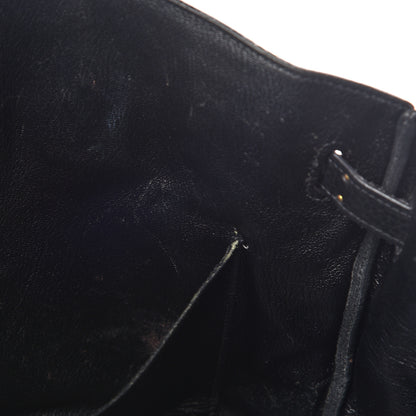 Hermes Taurillon Clemence Birkin 35 Black 29 of 42