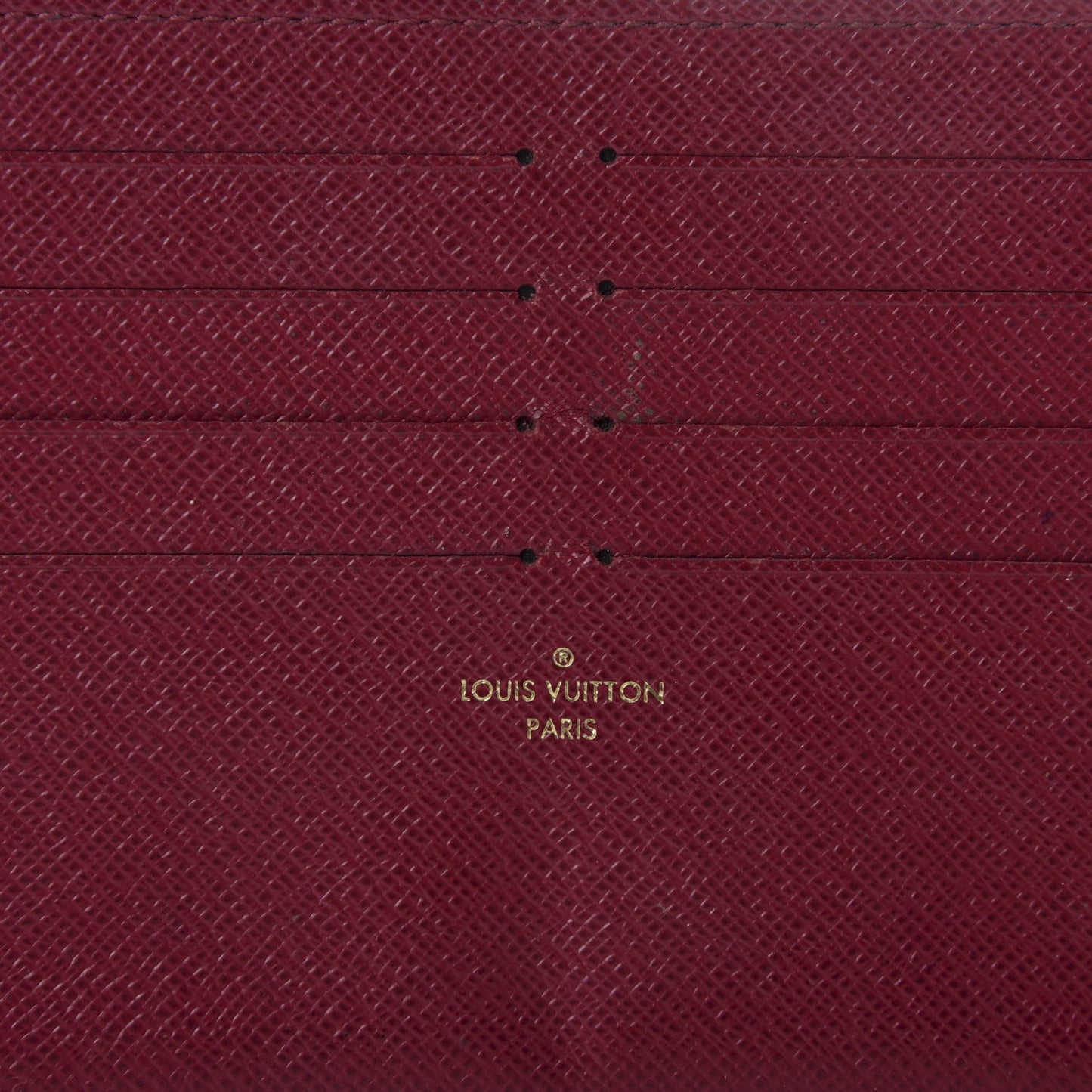 Monogram Pochette Felicie Chain Wallet Fuchsia