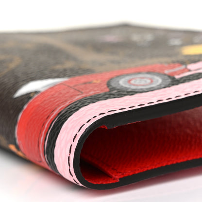 Louis Vuitton Monogram 2019 Christmas Animation Passport Cover Rouge 7 of 9
