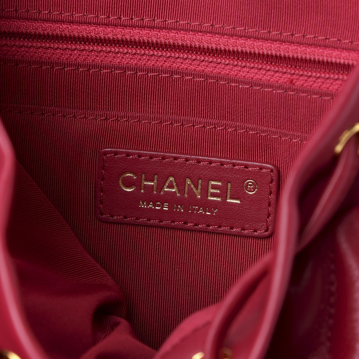 Chanel Calfskin Chevron Quilted Small Urban Spirit Backpack Dark Pink 5 of 8