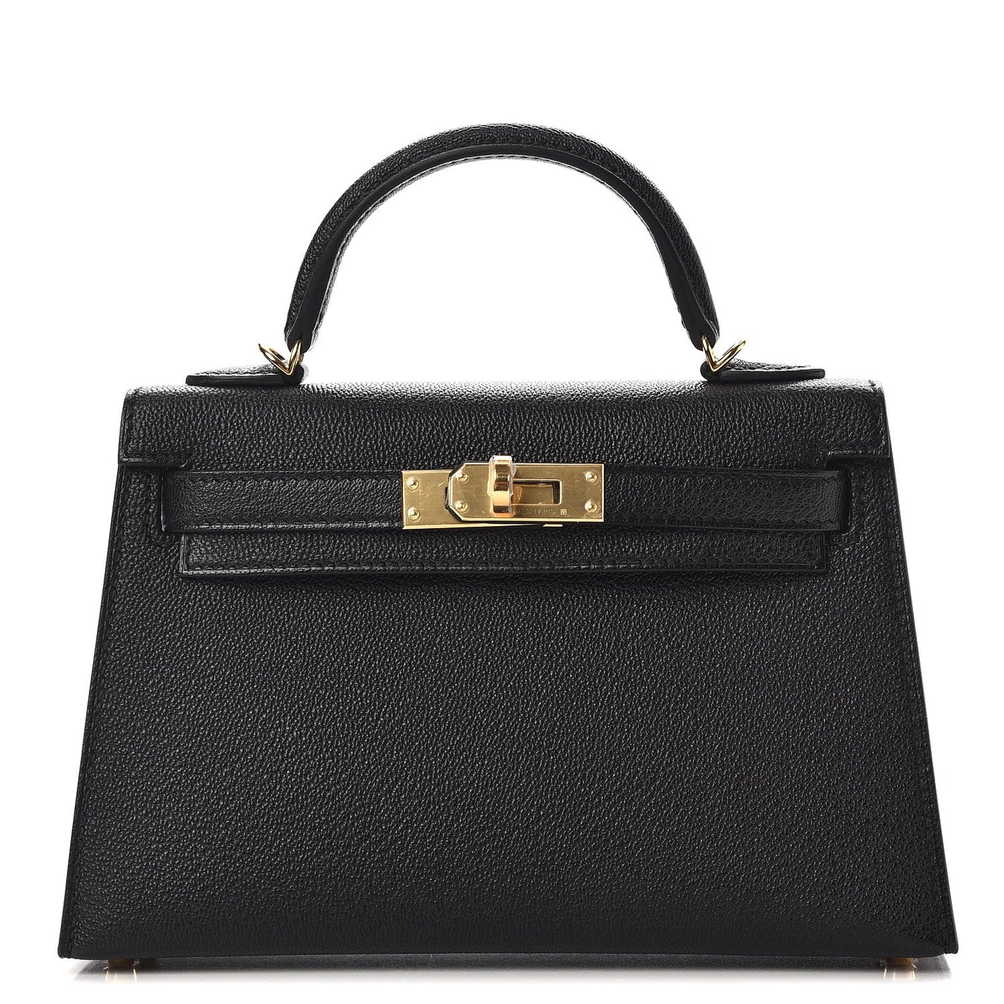 Chevre Mysore Mini Kelly Sellier 20 Black