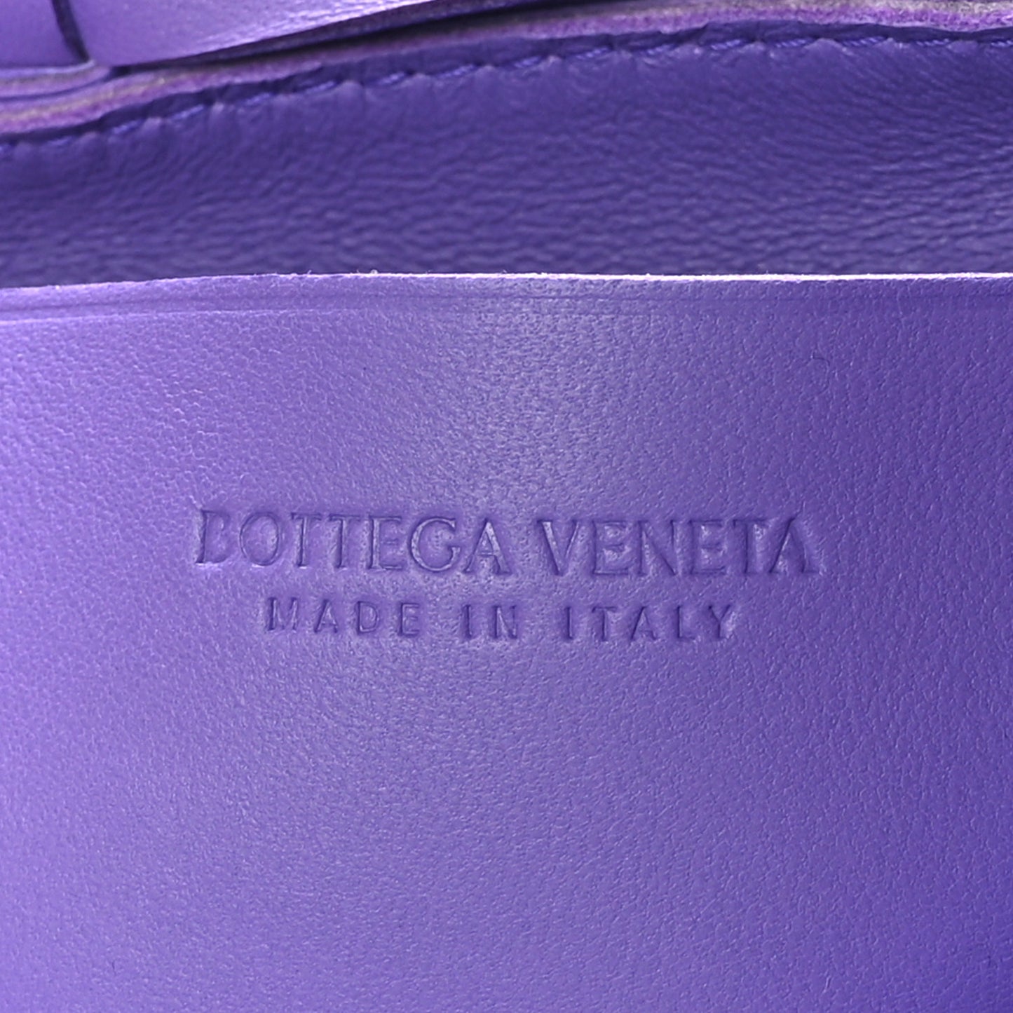 Lambskin Maxi Intrecciato Extra Mini Cassette Crossbody Bag Purple
