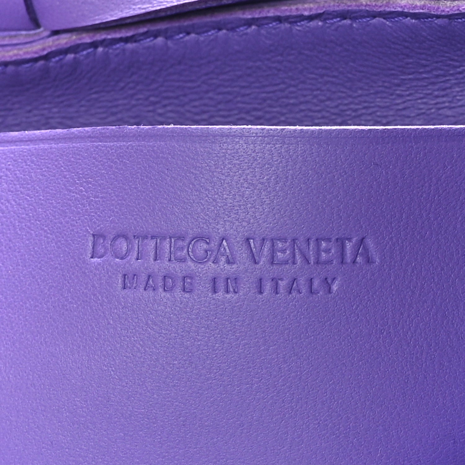Bottega Veneta Lambskin Maxi Intrecciato Extra Mini Cassette Crossbody Bag Purple 6 of 8