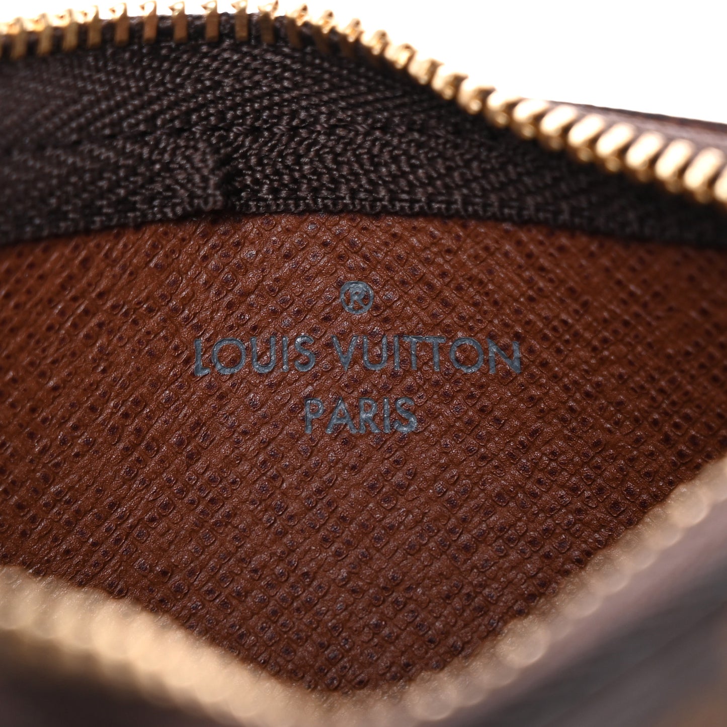 Monogram Key Pouch