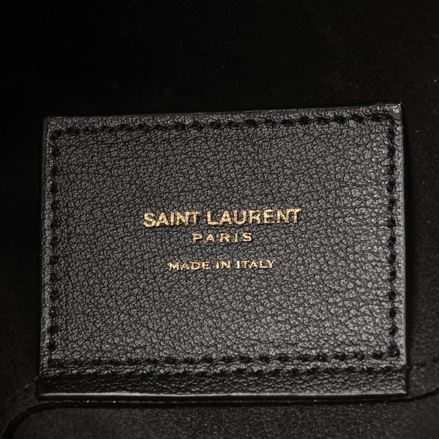 Saint Laurent Calfskin Large Shopping Tote Black 8 of 9