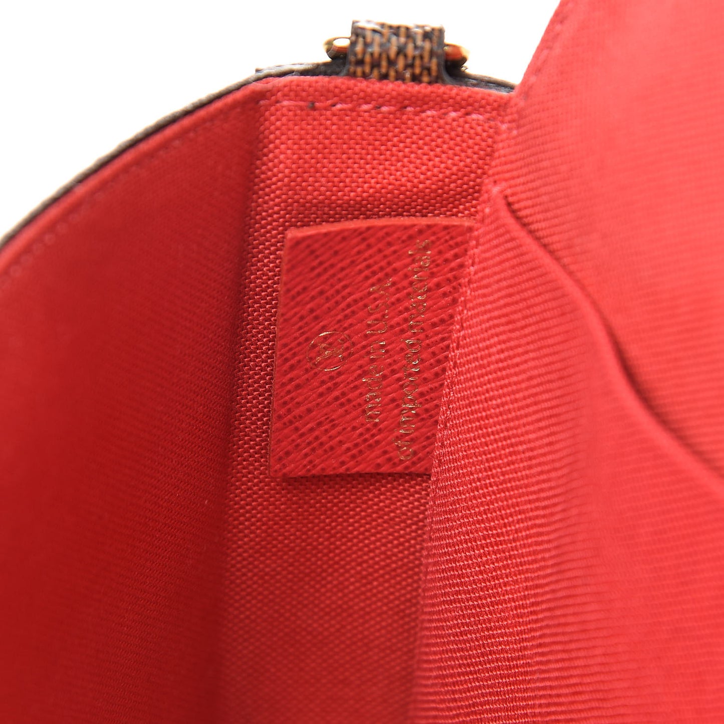 Damier Ebene Pochette Felicie Chain Wallet