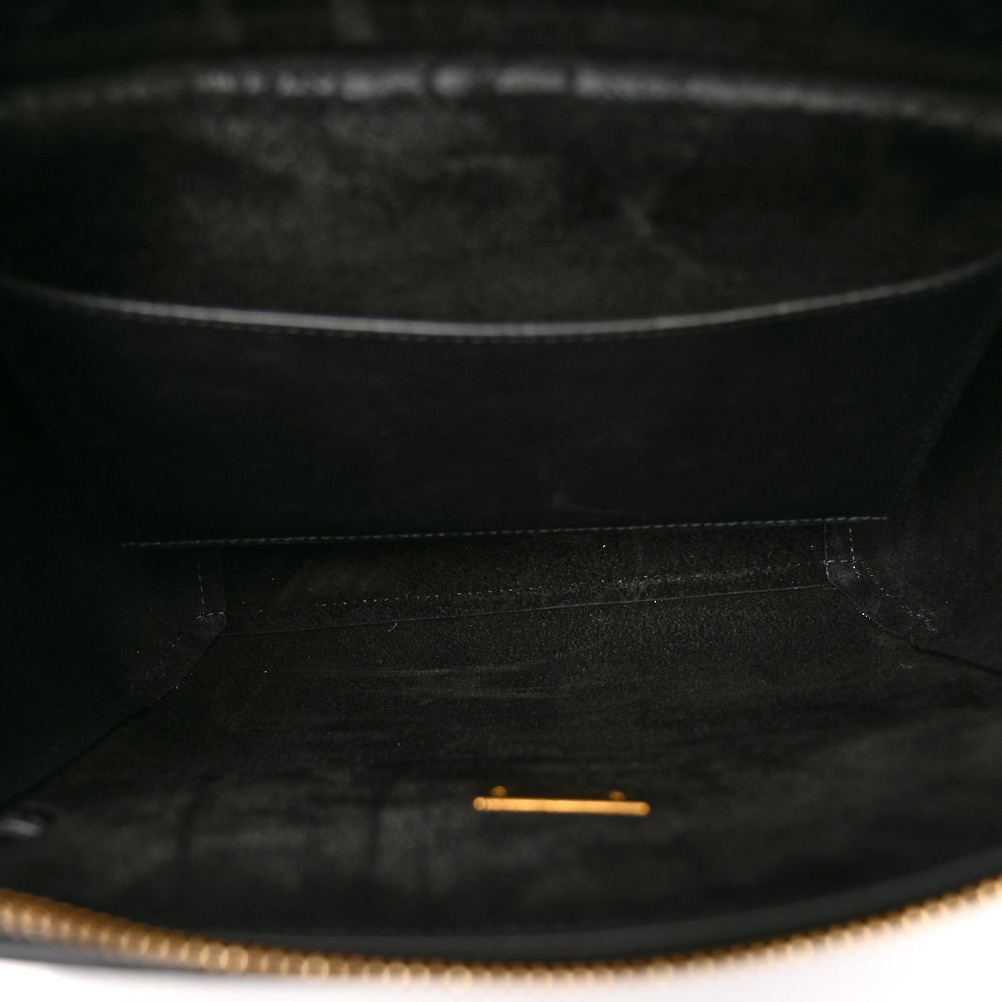 Grained Calfskin Micro Belt Bag Black