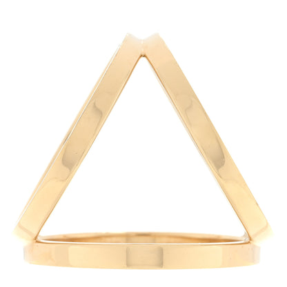 Hermes Permabrass Gold Plated Trio Scarf Ring 2 of 3