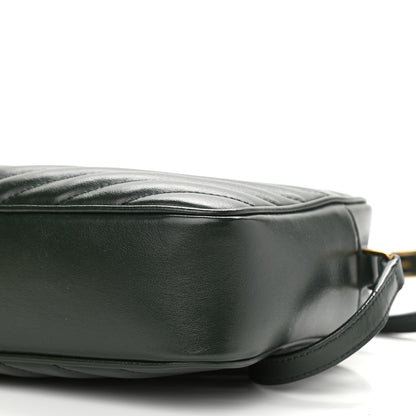 Saint Laurent Calfskin Matelasse Monogram Lou Camera Bag Military Green 10 of 12