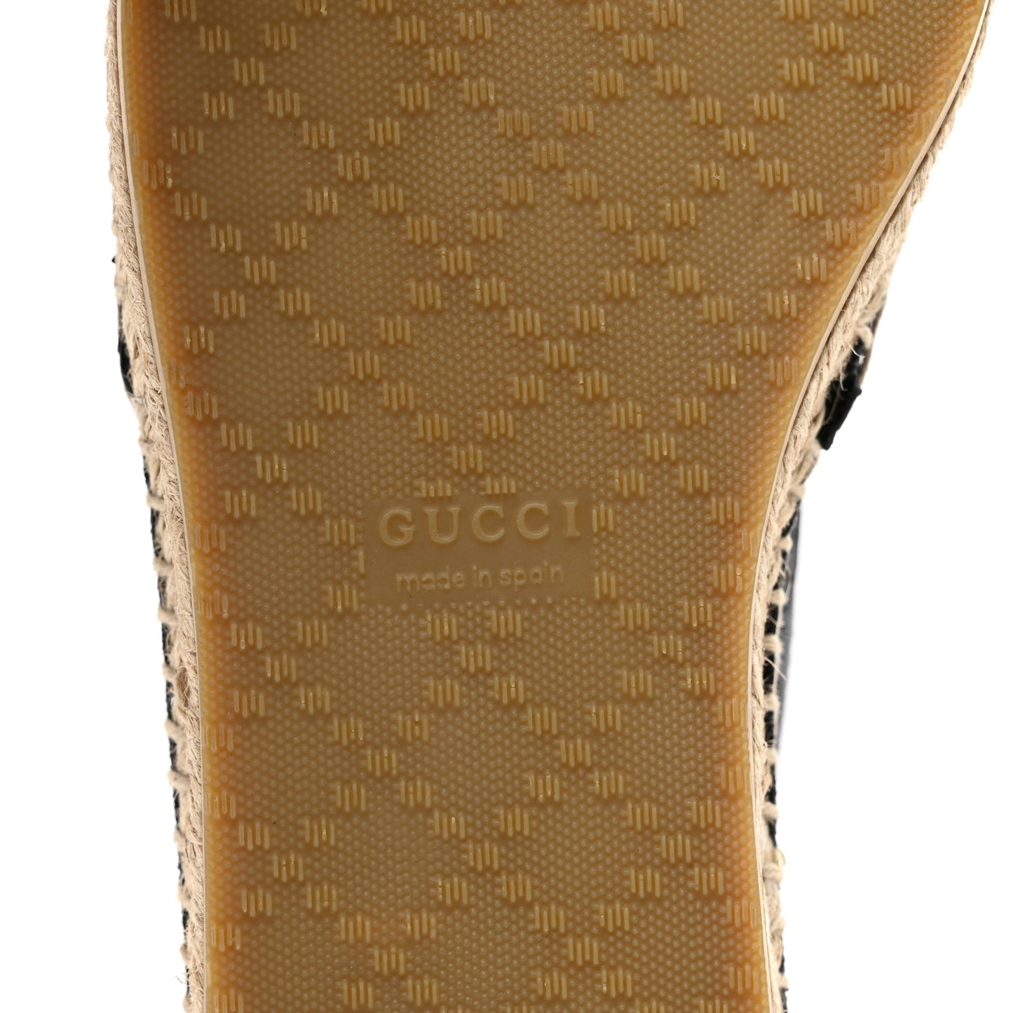 Monogram Espadrilles 36 36.5 Black