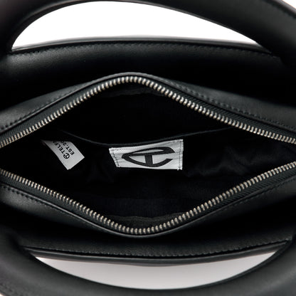 Telfar Vegan Leather Round Circle Bag Black 5 of 10