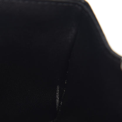 Chanel Lambskin Chevron Quilted Mini Square Flap So Black 8 of 11