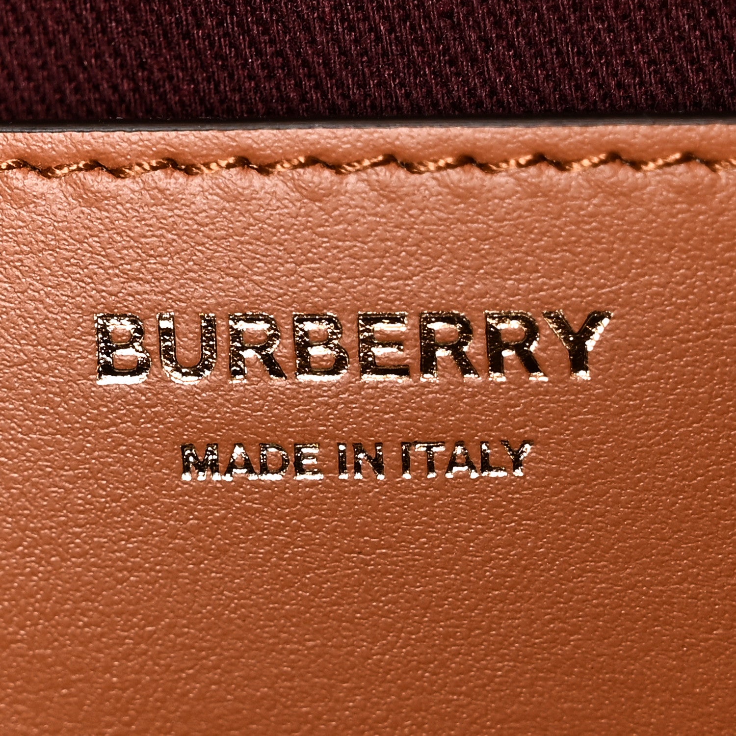 Burberry Coated Canvas Calfskin Vintage Check Small Note Crossbody