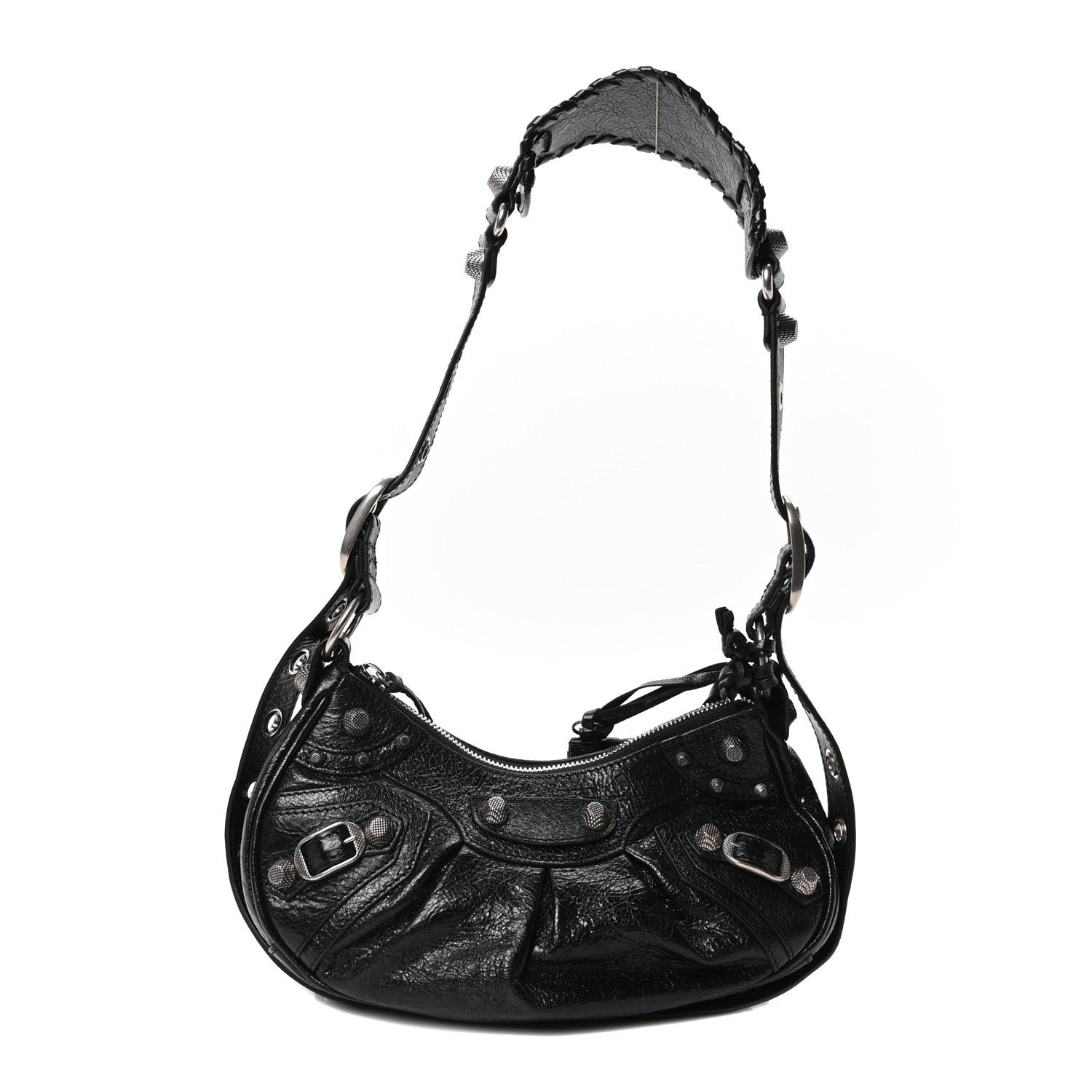 Balenciaga Agneau Arena Le Cagole Shoulder Bag XS Black 1 of 11