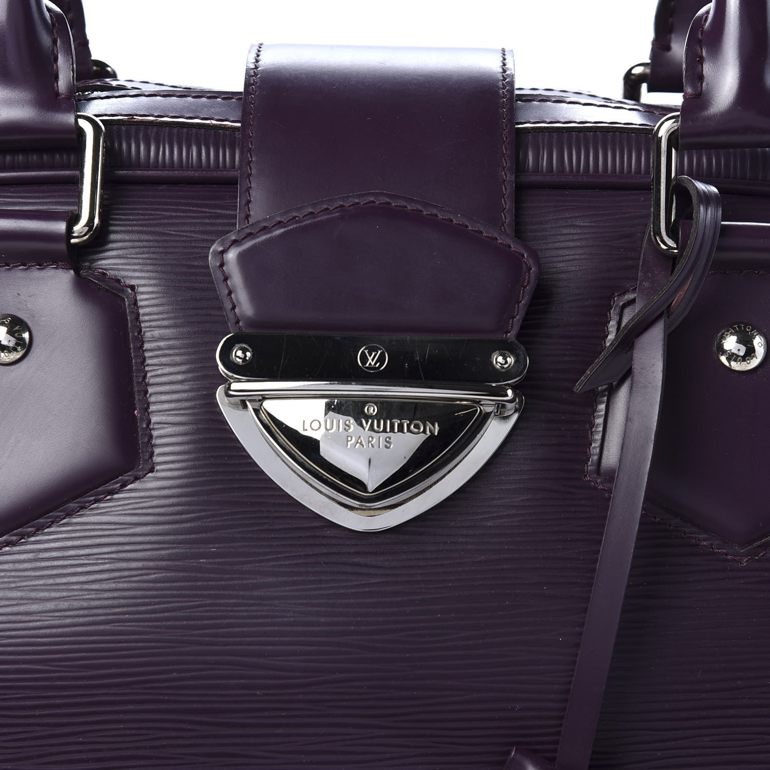 Louis Vuitton Epi Bowling Montaigne GM Cassis 10 of 11