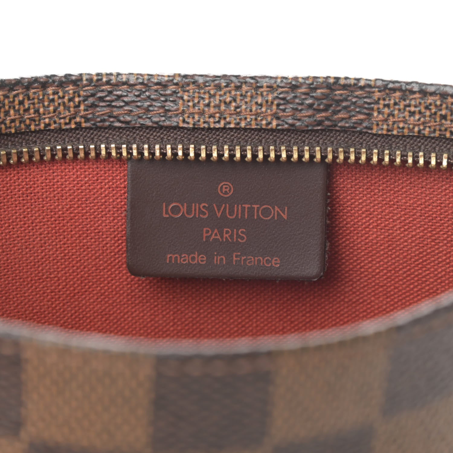 Louis Vuitton Damier Ebene Navona Pochette Accessories 5 of 8