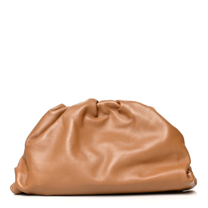 Bottega Veneta Smooth Butter Calf The Pouch Oversized Clutch Cammello 1 of 11