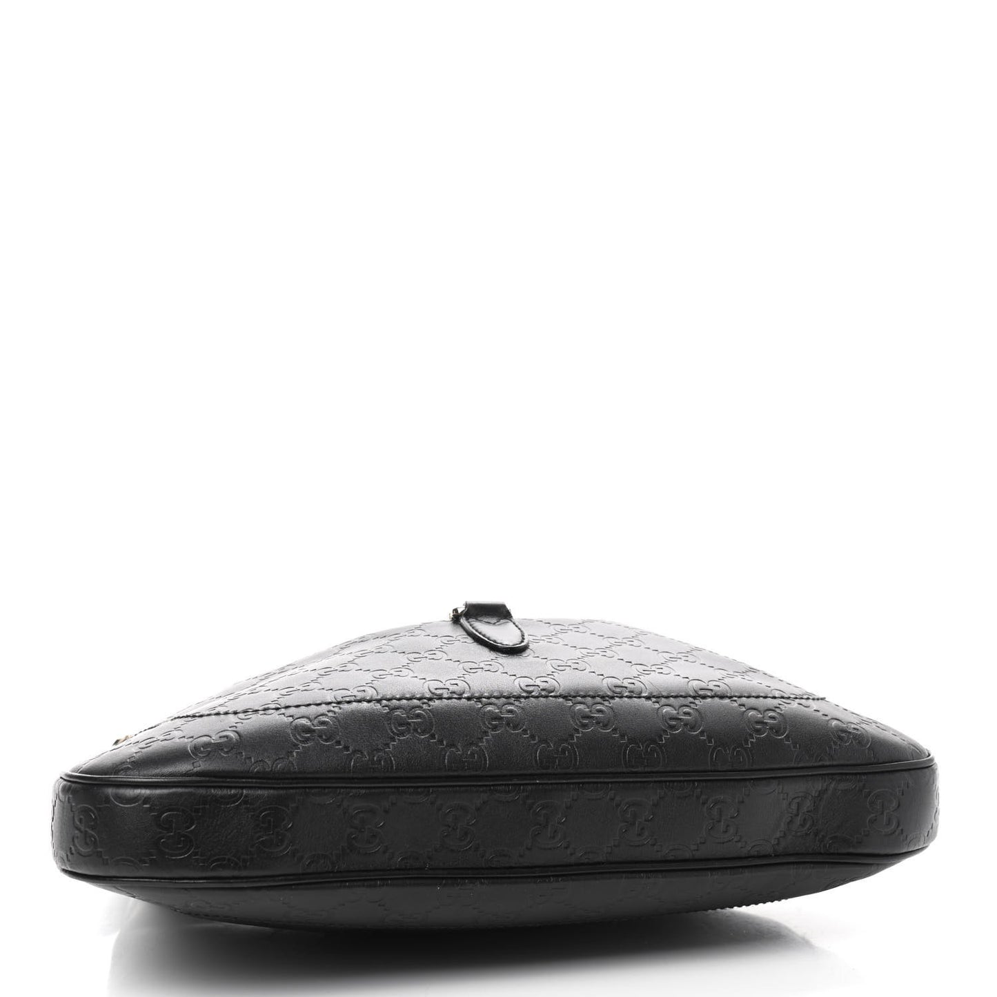 Guccissima Small Jackie O Hobo Black