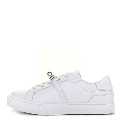Hermes Calfskin Day Sneakers 36 White 1 of 10