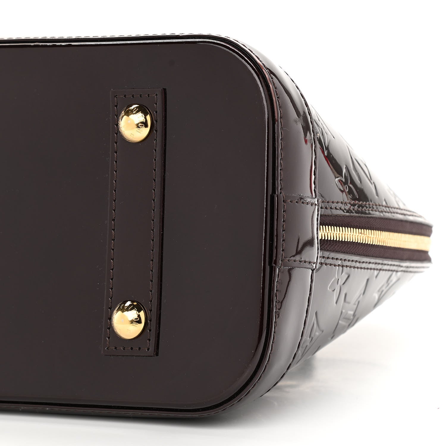 Louis Vuitton Vernis Alma PM Amarante 9 of 10