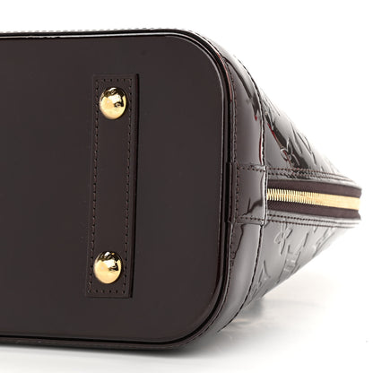 Louis Vuitton Vernis Alma PM Amarante 9 of 10