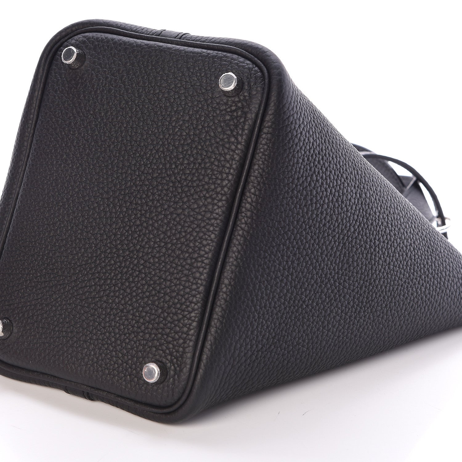 Hermes Taurillon Clemence Picotin Lock 18 PM Black 9 of 10