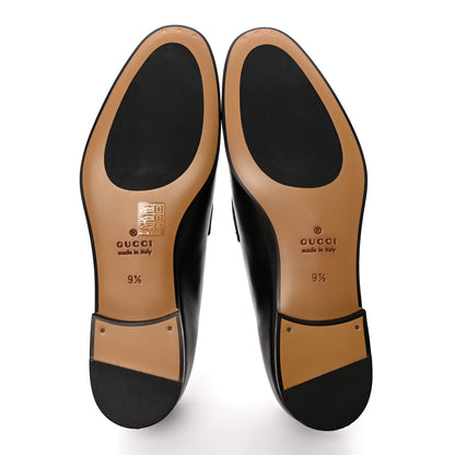 Gucci Calfskin Horsebit Mens Jordaan Loafers 9.5 Black 5 of 11