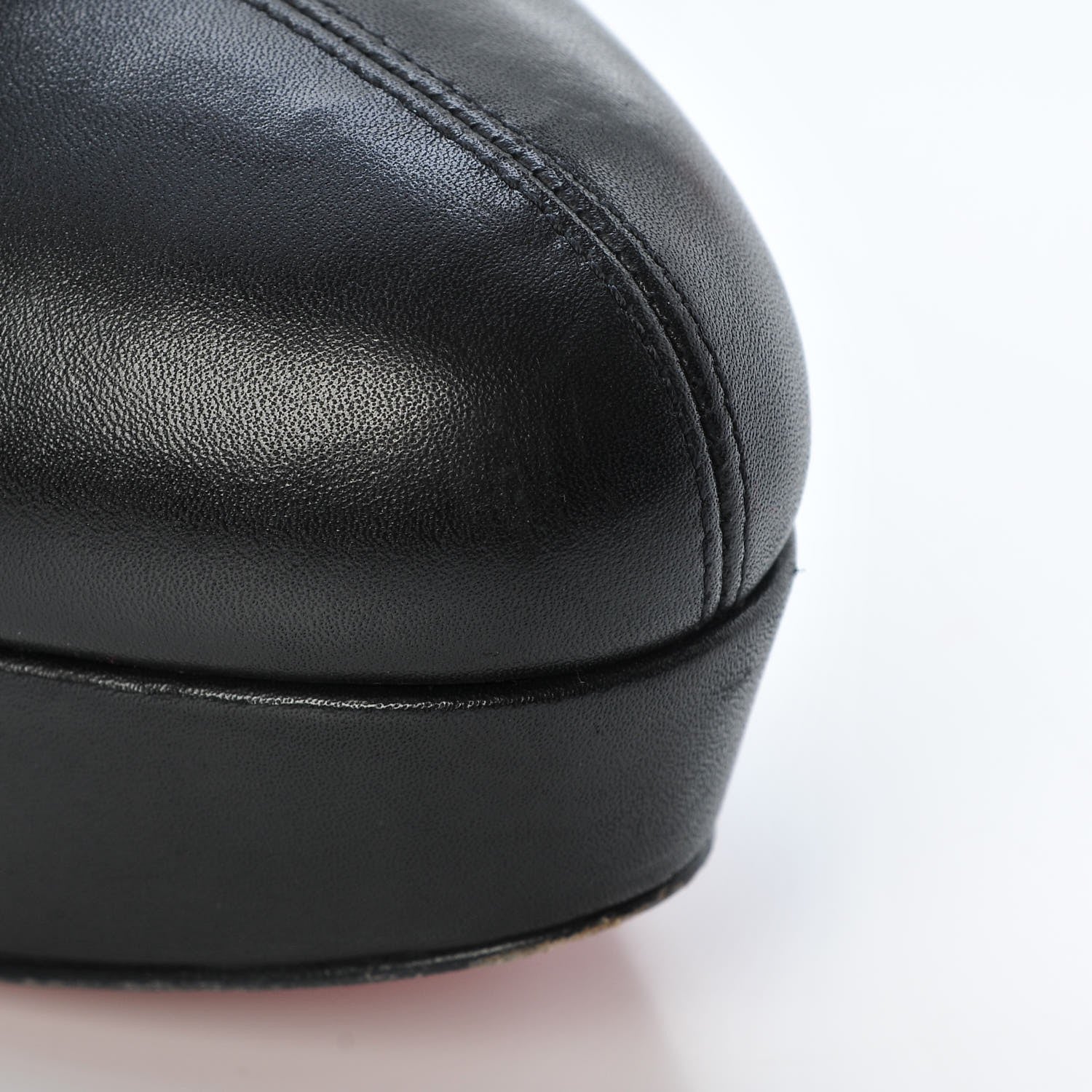Christian Louboutin Calfskin Studded Miss Fast Plato 140 Platform Booties 39 Black 13 of 23