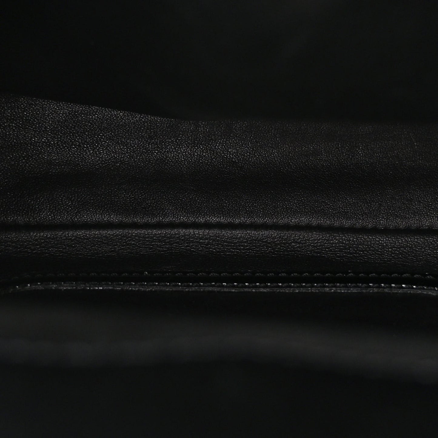 Monogram Silk Pony Hair Alligator Trim Linda Black