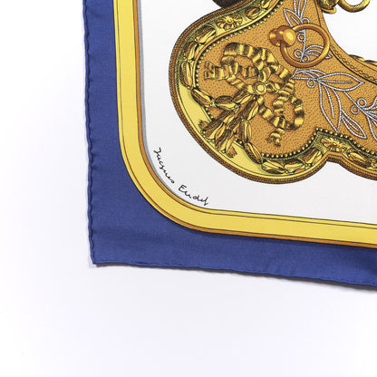 Hermes Silk Grand Apparat Scarf 90 3 of 6