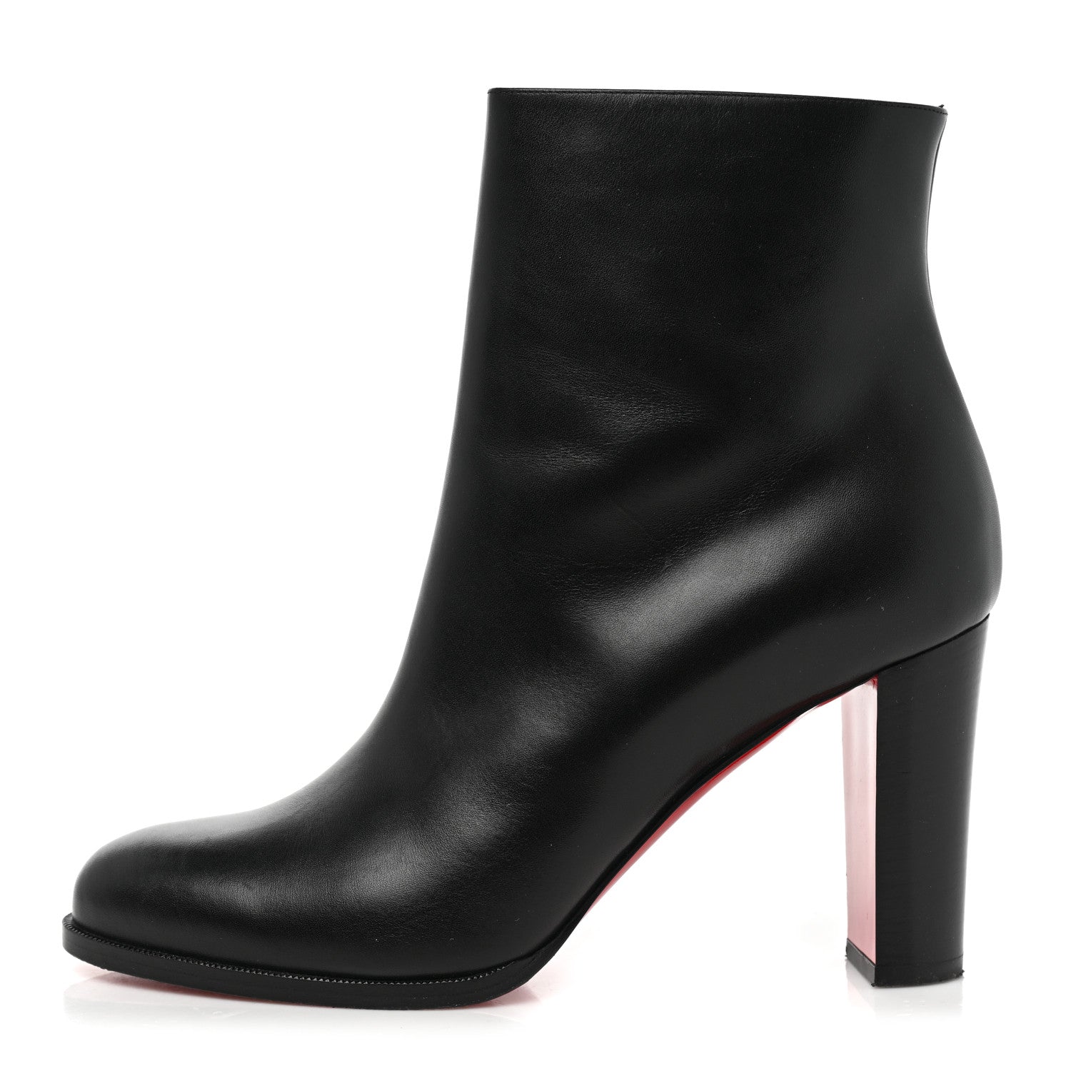 Christian Louboutin Calfskin Adox 85 Ankle Boots 40 Black 1 of 8