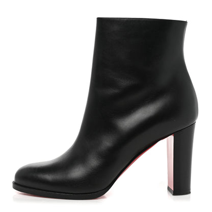 Christian Louboutin Calfskin Adox 85 Ankle Boots 40 Black 1 of 8