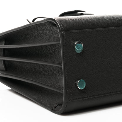 Saint Laurent Grained Calfskin Baby Sac De Jour Coal 9 of 11