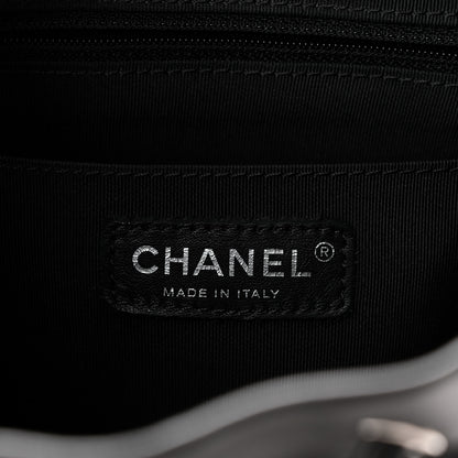Chanel Calfskin Chevron Quilted Large Urban Spirit Backpack Black 6 of 10
