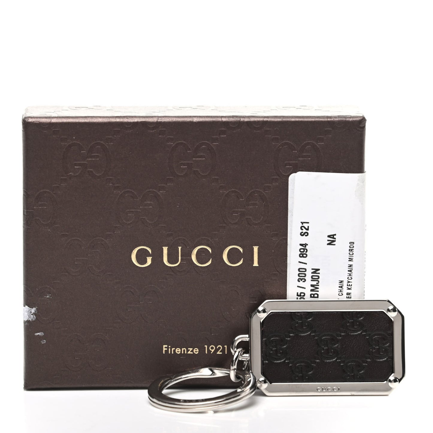 Microguccissima Key Chain Black