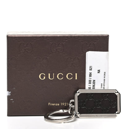 Gucci Microguccissima Key Chain Black 3 of 3