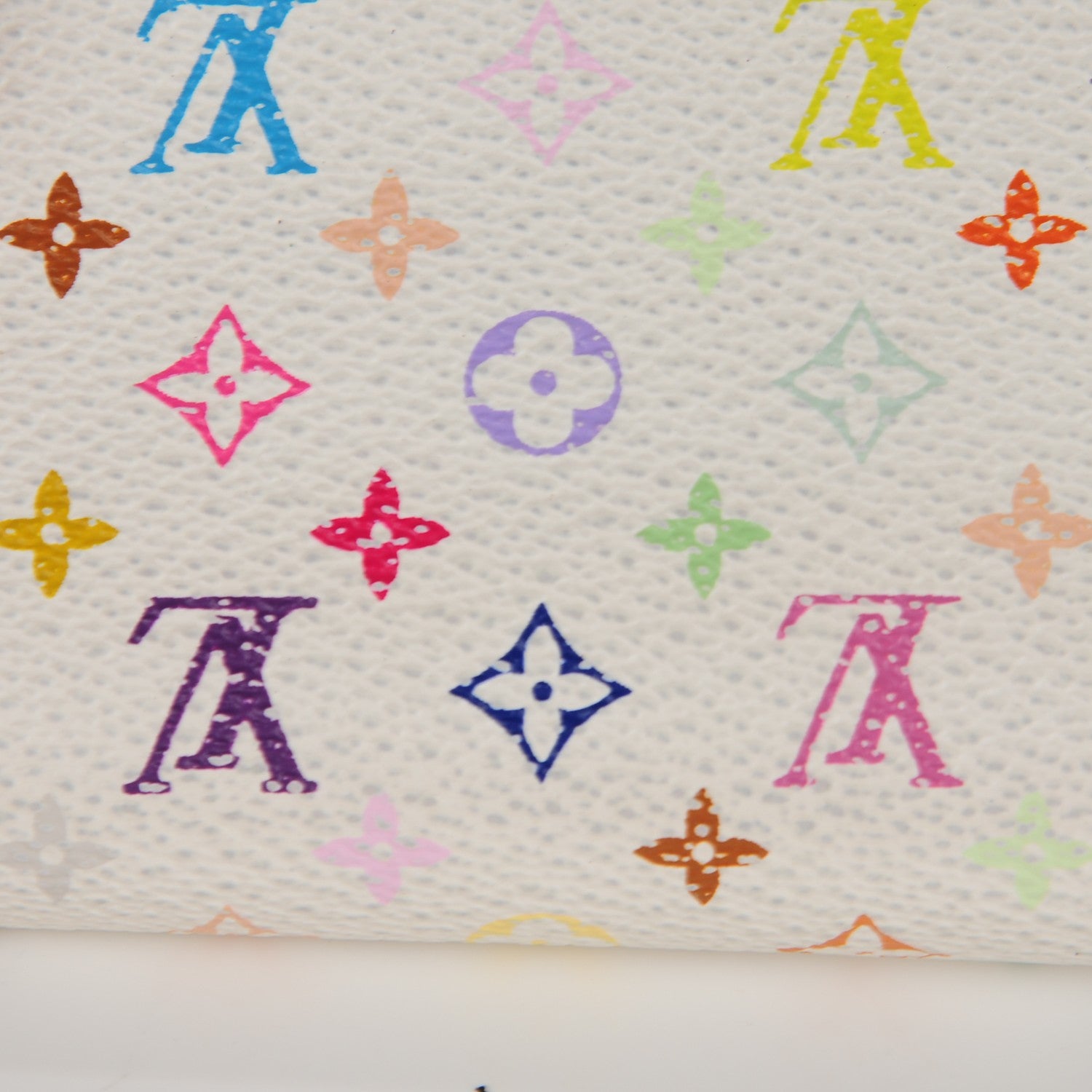 Louis Vuitton Monogram Multicolor Insolite Wallet White Anie 9 of 9