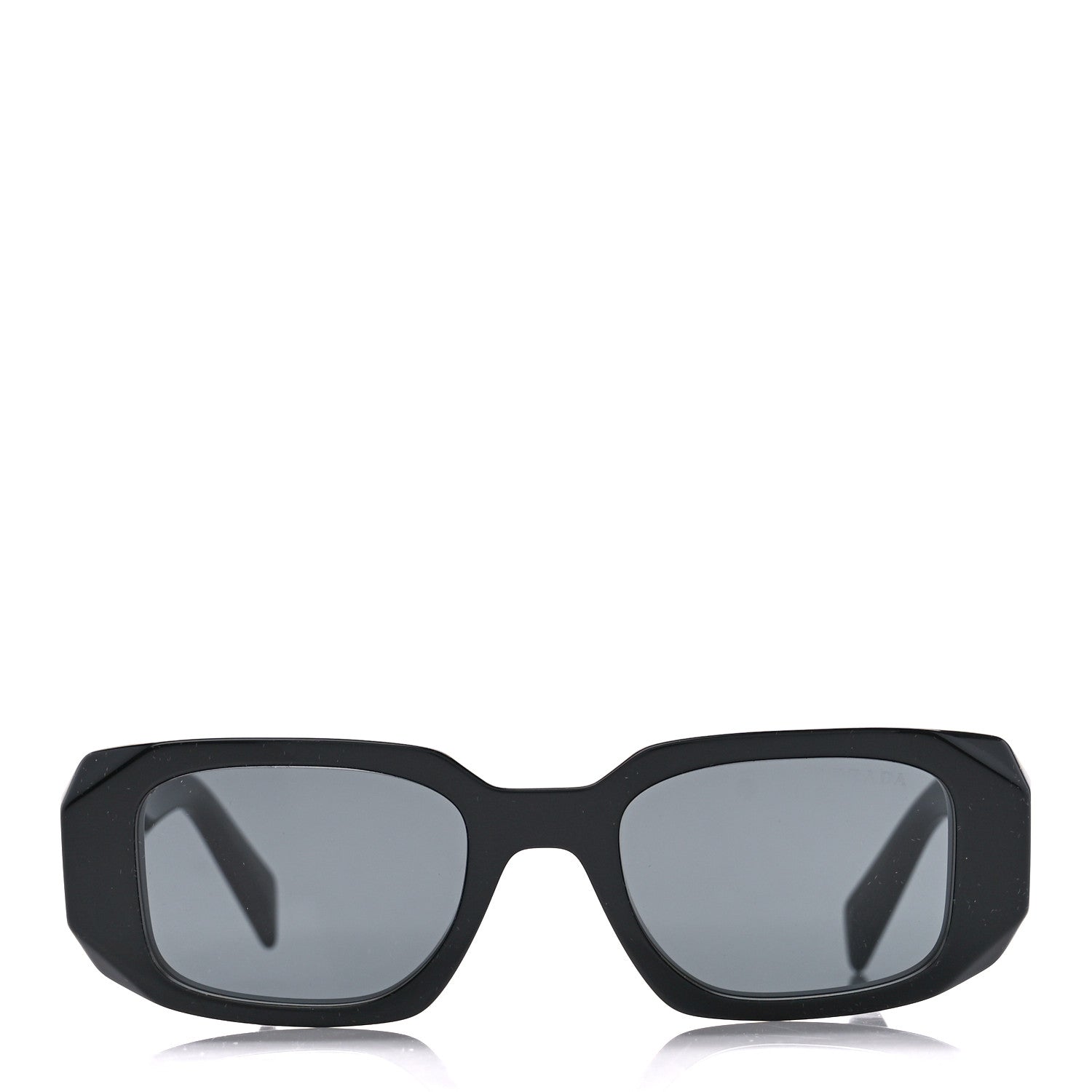 Prada Acetate Symbole Sunglasses SPR 17W Black 2 of 8