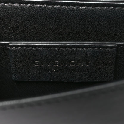 Givenchy Calfskin Bow Cut Chain Wallet Black 6 of 10