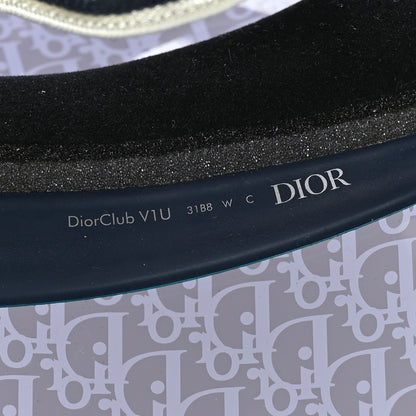 Christian Dior Oblique DiorClub V1U Sun Visor Blue 6 of 7