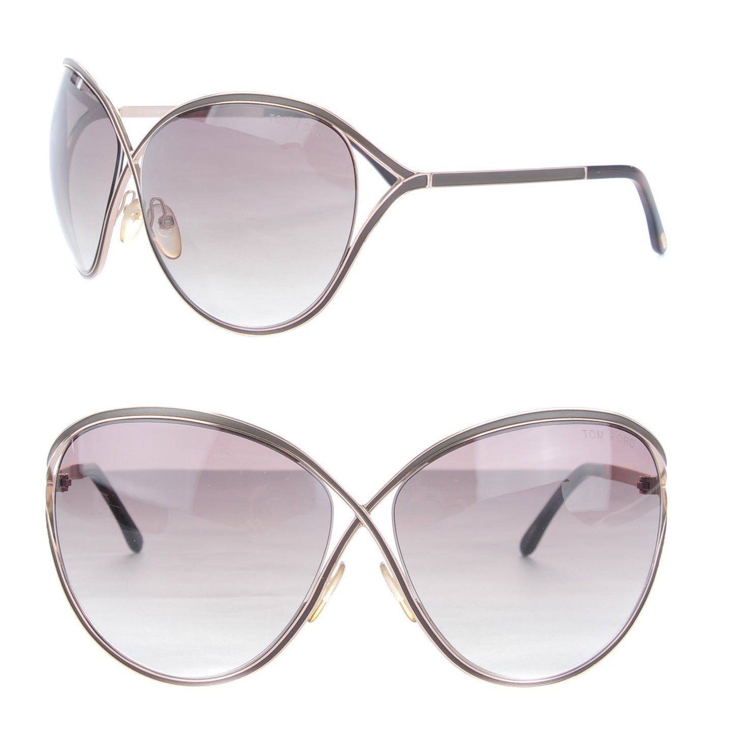 Enamel Sienna Sunglasses TF178 Soft Grey