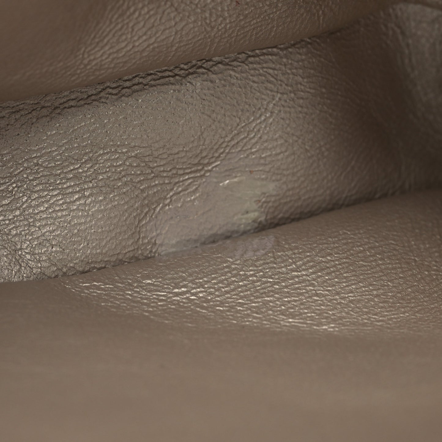 Iridescent Calfskin Quilted Large Roll 2.55 Reissue Clutch Light Gold